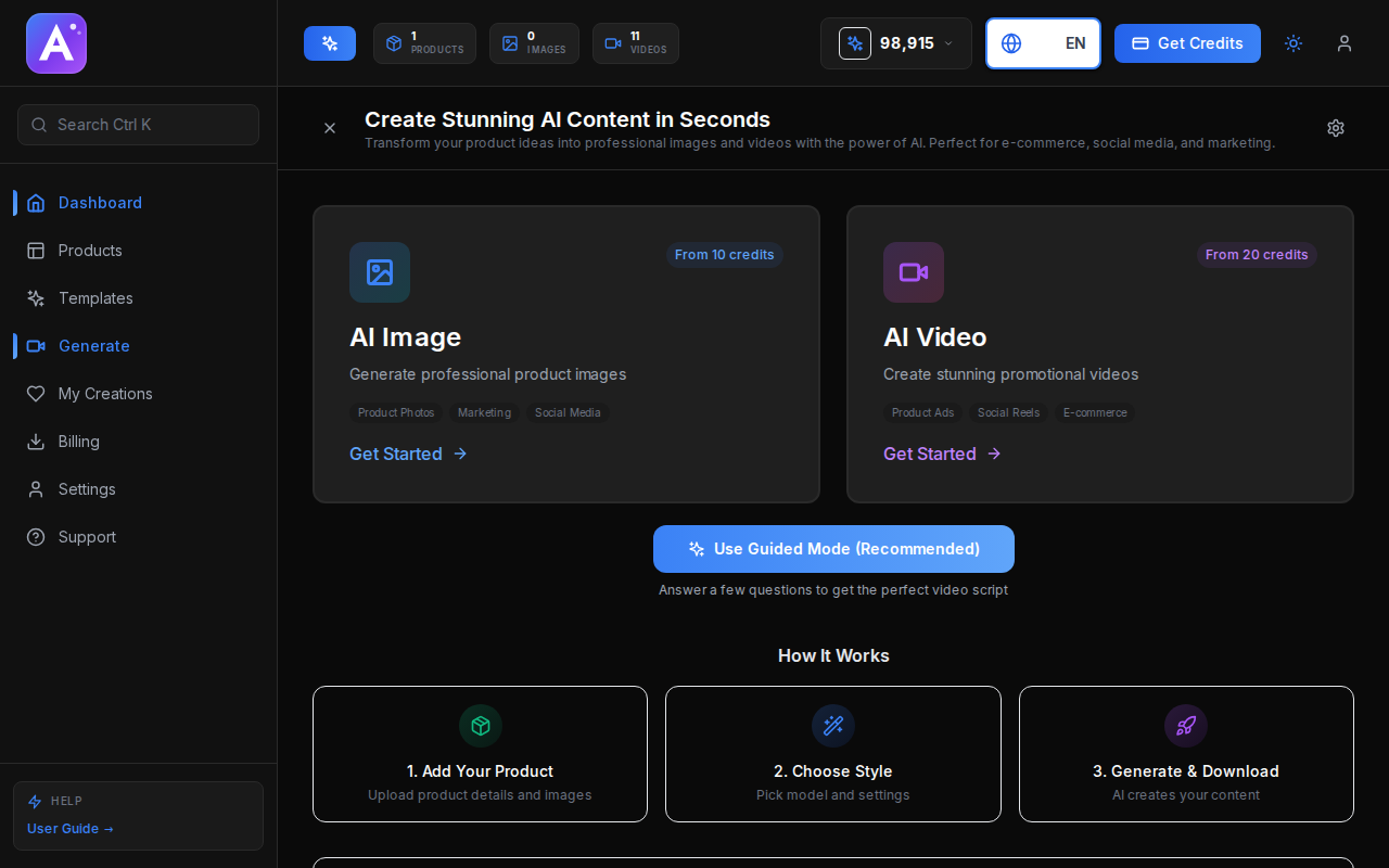 Configure & Generate